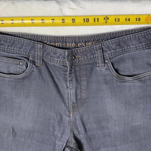 prAna Slim Fit Straight Leg Denim Bridger Jean Gray Hiking Men’s Size 34W x 34L - Picture 4 of 9